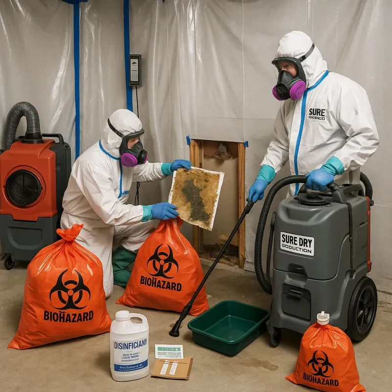 Contaminated Water Handling Protocols process in Grayville, IL