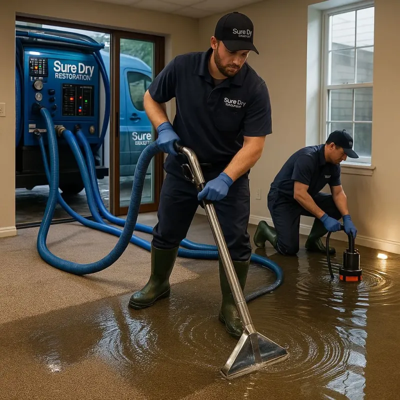 Water Extraction and Removal process in Grayville, IL